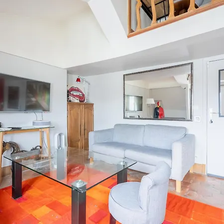 Lägenhet Cosy Duplex- Saint Germain- Louvre