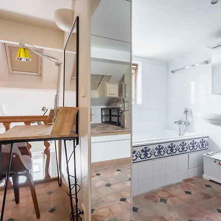 Daire Cosy Duplex- Saint Germain- Louvre *